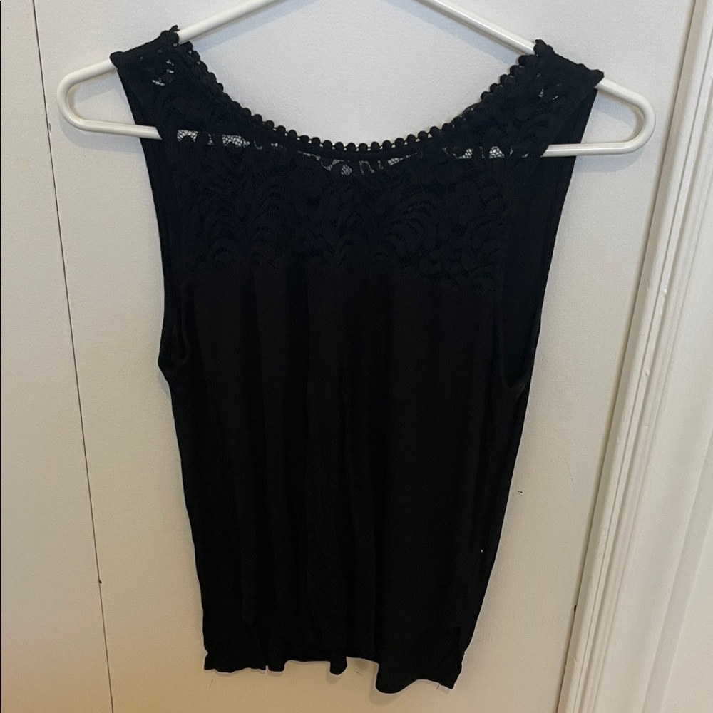 Urban Planet Black Lace Tank Top